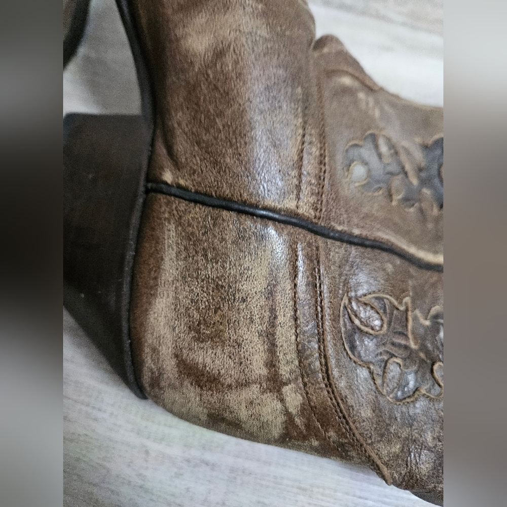 Red Ranch Cowboy Boots - Picture 9 of 9